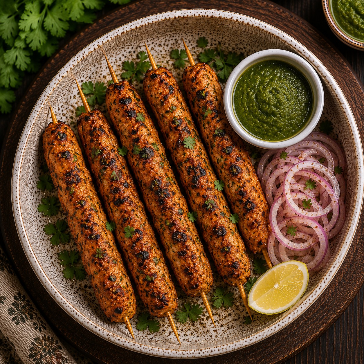 Chicken Seekh Kebab